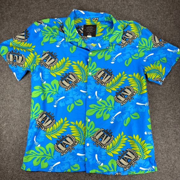 My Hero Academia UA High School Anime Hawaiian Shirt Large Funimation - Picture 1 of 9